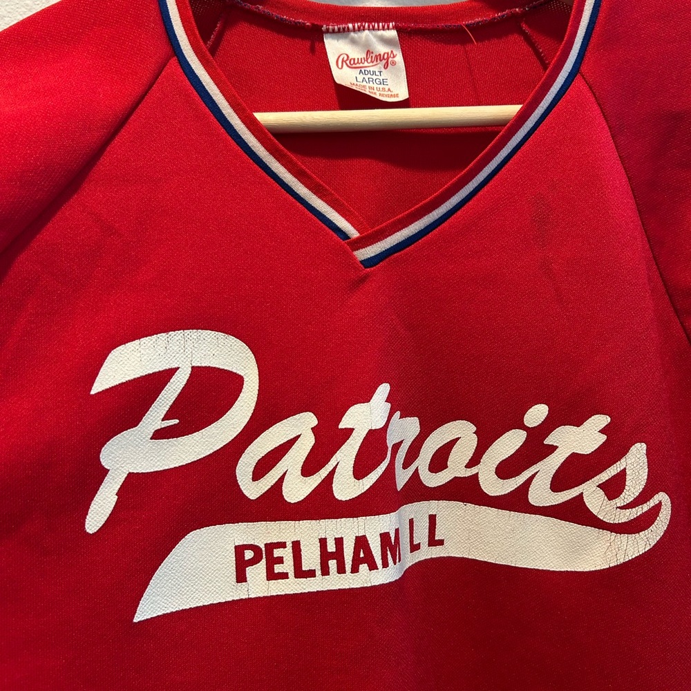 Rawlings Red Jersey with White Tag